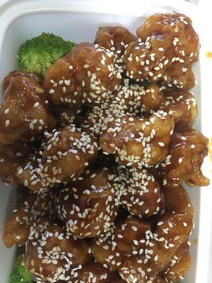 Sesame chicken