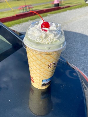 Mint chip shake