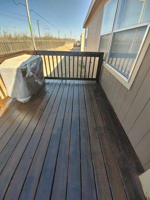 We repaired and restrained this Porch