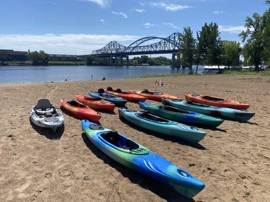 Kayak, paddle board and canoe rentals