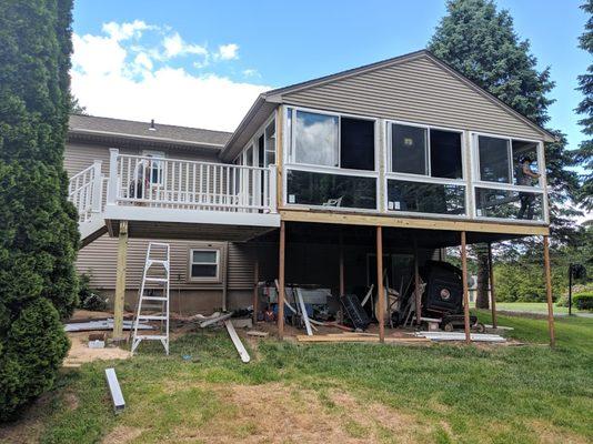 Porch and Windows