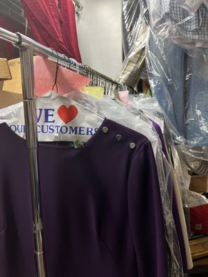 Your dry cleaning is ready!