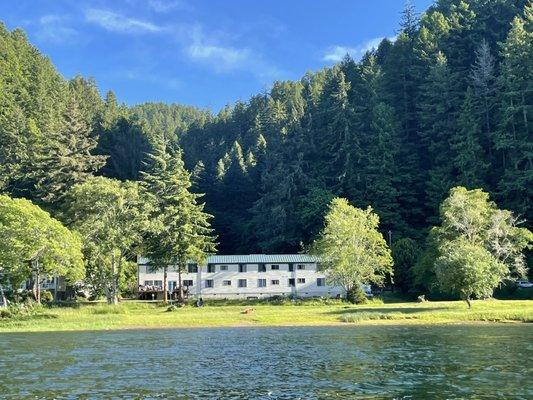 View of the inn from the River!