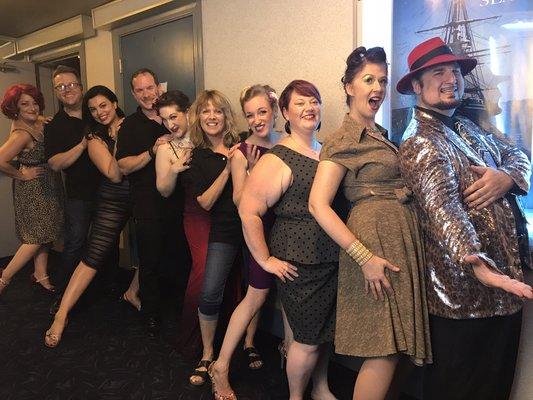 Boston BeauTease Burlesque and The Strand crew. 2017