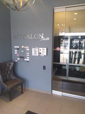 Entry Area of Salon Spa Suites in Southtown  Shopping Center