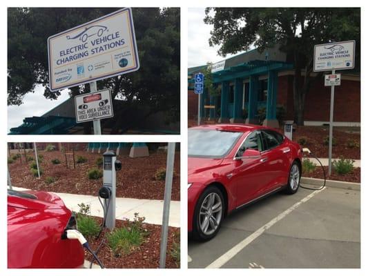 Loved the charging station  at the library!