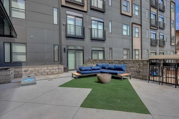 Work or Study In the Lush Courtyard With Multiple Lounge Areas!