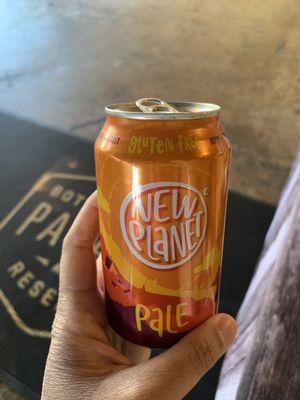 Gluten free New Planet Pale Ale