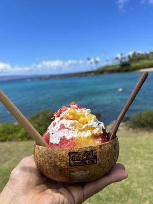 Shave ice in Hawaii