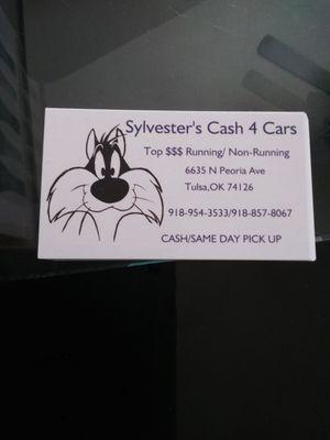 Sylvester's Cash 4 Cars