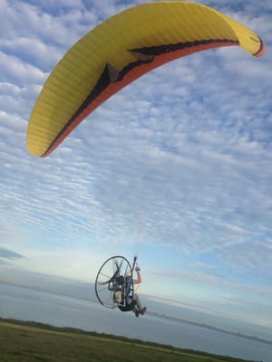 Paragliding with Houston Kiteboarding