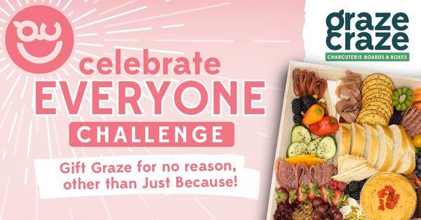 Celebrate Everyone with Graze Craze Charcuterie Boards & Boxes