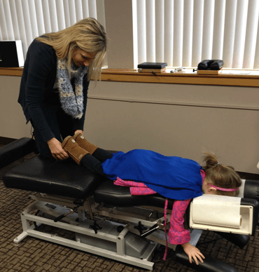 Pediatric Chiropractic Adjustment