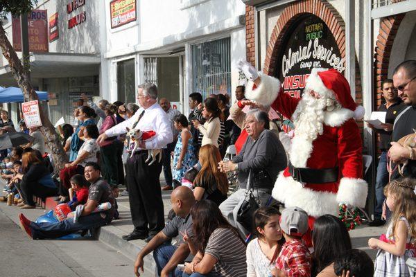 Photo of Client Appreciation Party and Christmas Parade