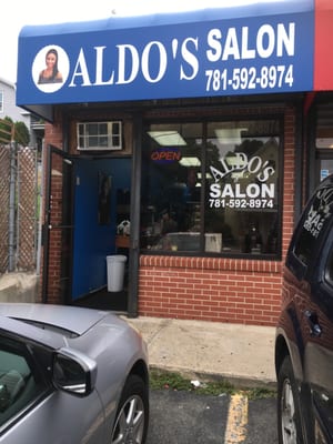 Front of Salon