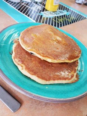 Blueberry pancakes