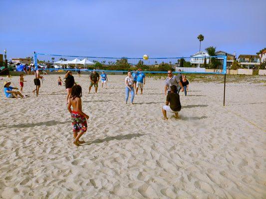 Beach Volleyball in Seal Beach