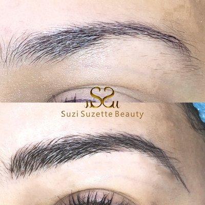 Microblading-by Suzi Suzette Beauty. In Houston TX