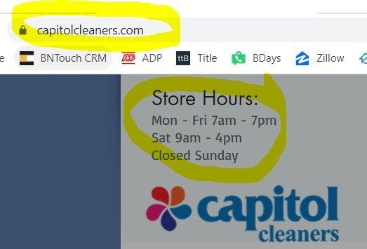 Capitol Cleaners