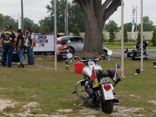 Funeral for a solider.