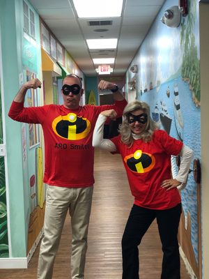 Drs. Fiss and Oweisy on our "INCREDIBLE" Halloween 2018