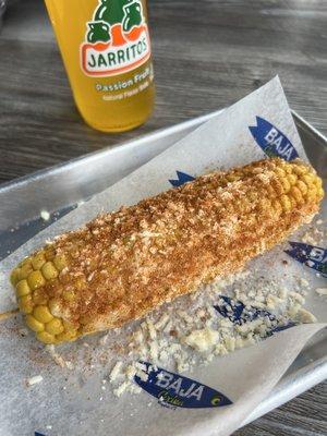 2/5 did not like whatever spice they had - not of typical elote both at restaurants or anywhere I've had it in Mexico!