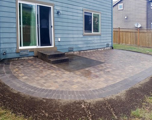 Patio rebuild