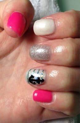 Fun summer nails (Basic Gel) by Britney