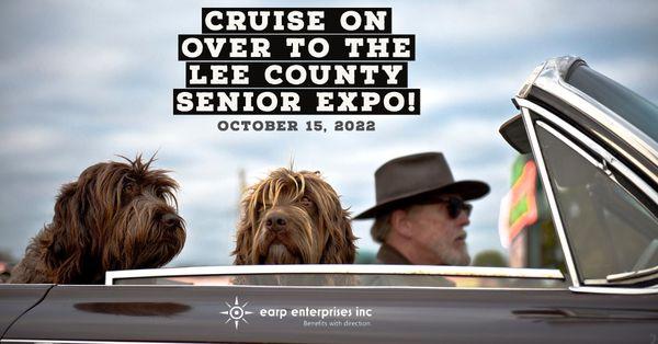 3rd Annual Lee County Senior Expo- October 15th, 2022, at the Lee Civic Center from 10AM-2PM