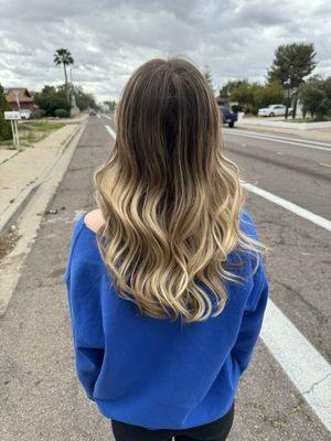 blonde balayage