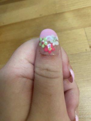 Damaged nails