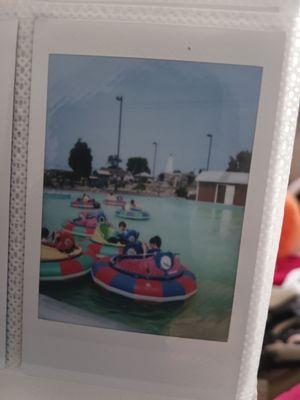 The bumper boats