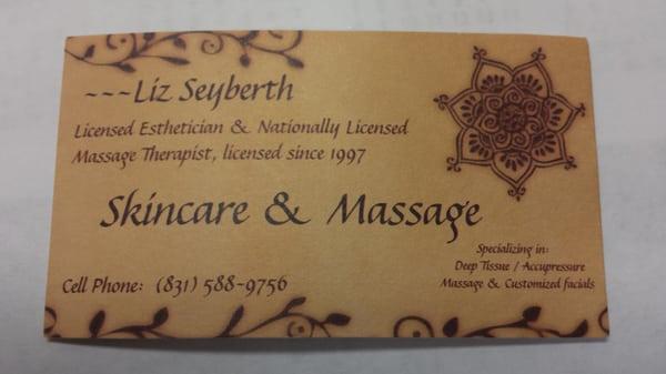 The massage therapist