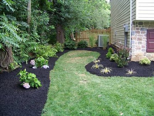 Mulch in Garden Beds