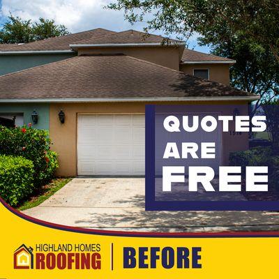 Disintegrating Duplex Roofs is no problem for Highland Homes Roofing! Call today at 7723881411