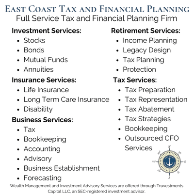 Full Service Tax and Financial Planning Firm in Vero Beach Fl - 32963