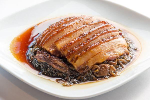 Pork Belly Steamed with Preserved Vegetables