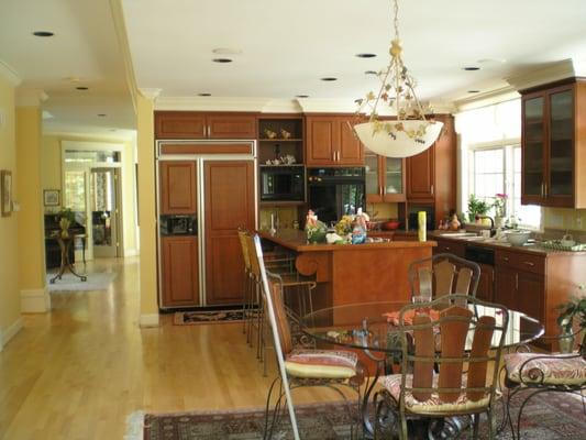 A very happy homeowner's kitchen!