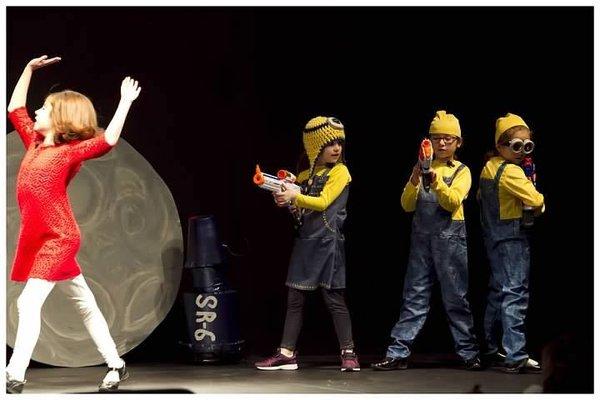 Our "Minions" performance with our Musical Theatre class.