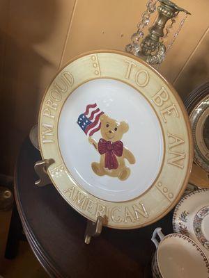 Decorative plate USA