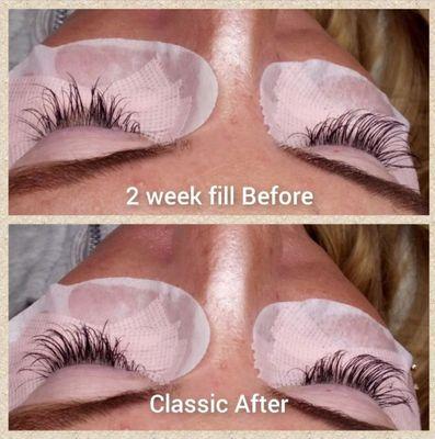 Two week lash fill. LET ME GLAM YOUR LASHES!