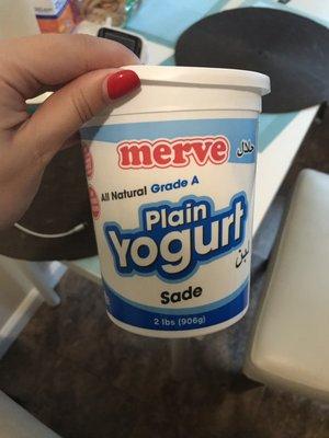 Used yogurt! Disgusting