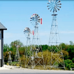 Decorative windmills