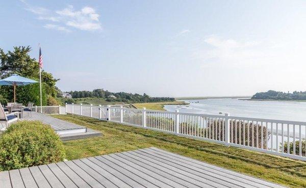 8 Rm Waterfront Cape on Town Cove with Ocean views & Association Dock!