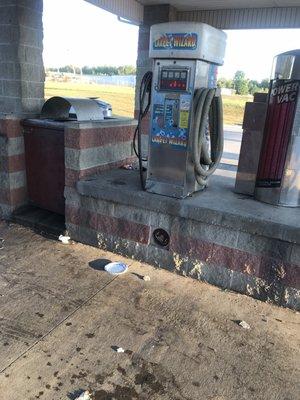 Just gross, I was afraid to touch the vacuun