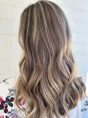 Balayage with dimension