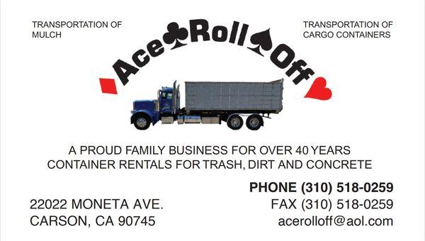 Ace Roll Off Rubbish Service