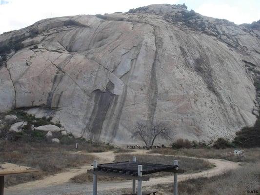 Big Rock at Perris Lake