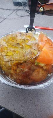 Mofongo con Pollo