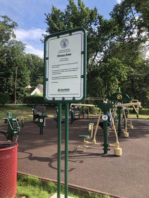 New outdoor gym on Teaneck